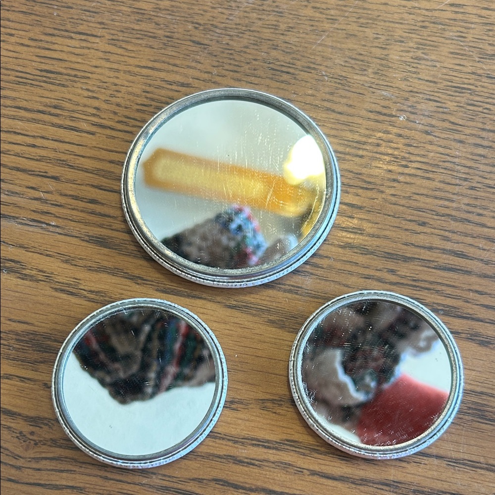 Vintage Calgary Stampede Vintage Mirrors - Yellow, Black, Red - Picture 2 of 2